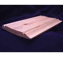 15 x 120mm Redwood Dressed OG & Bead Facing